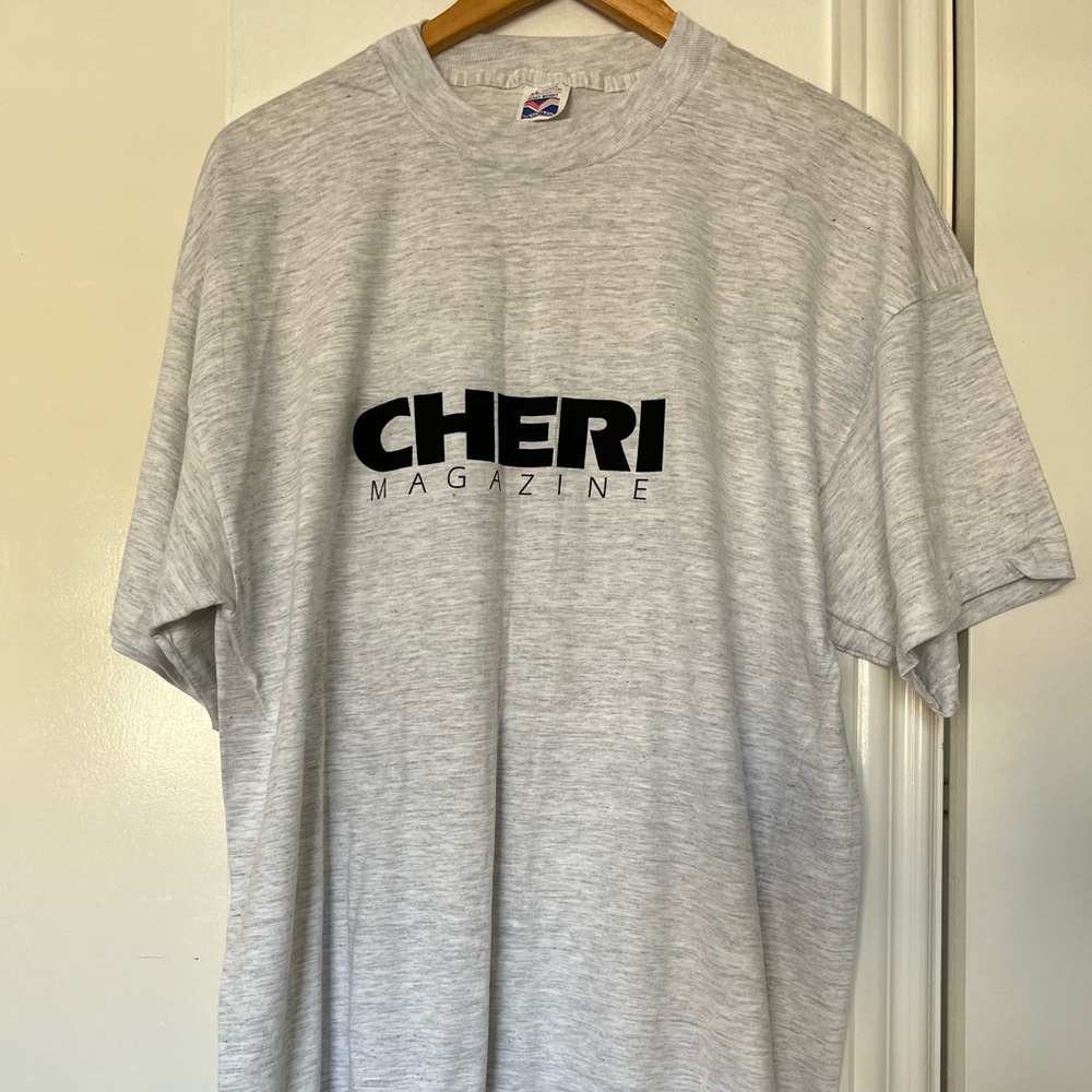 80s nude adult magazine promo t shirt